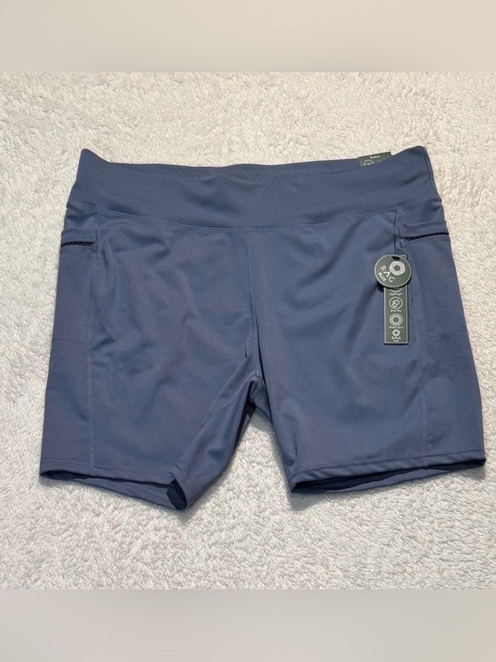 RAG PLUS Athletic Shorts Size 3X New 
For measurements please see pictures
